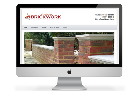 London Brickwork - strona internetowa
