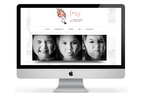 Foxy Photography website